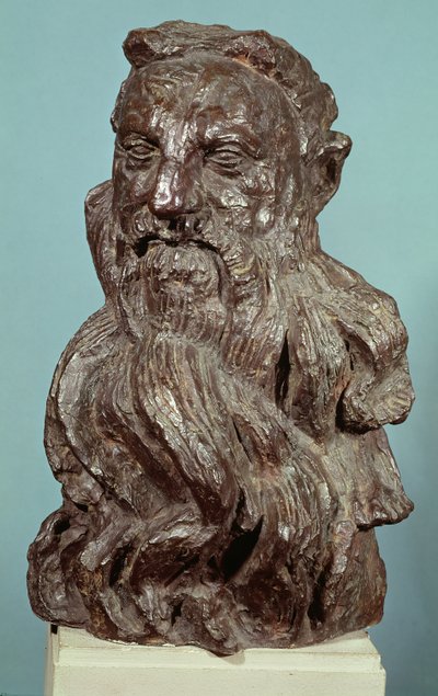 Bust of Auguste Rodin by Emile Antoine Bourdelle